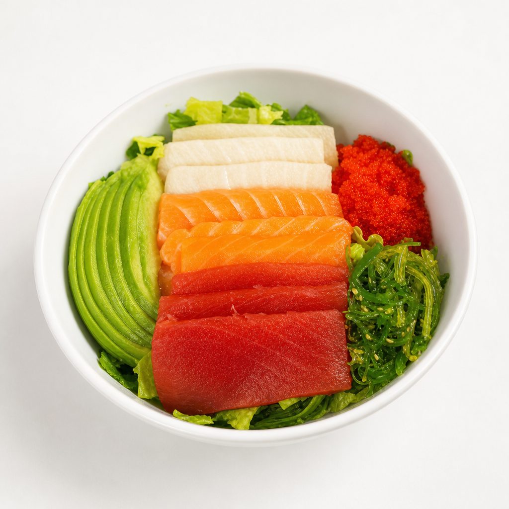 Sashimi Salad.