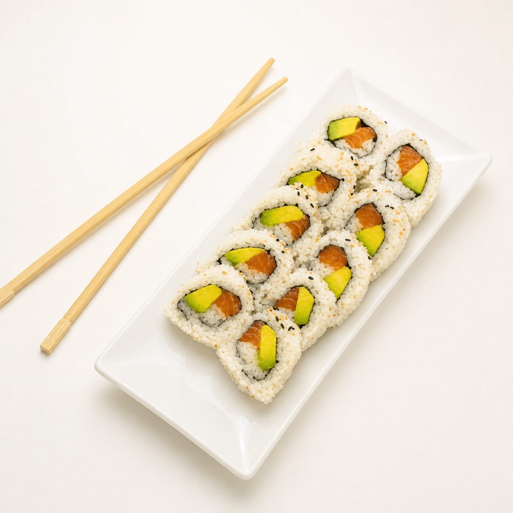 Salmon Avocado Roll.
