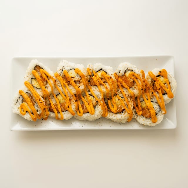 Spicy Salmon Roll.