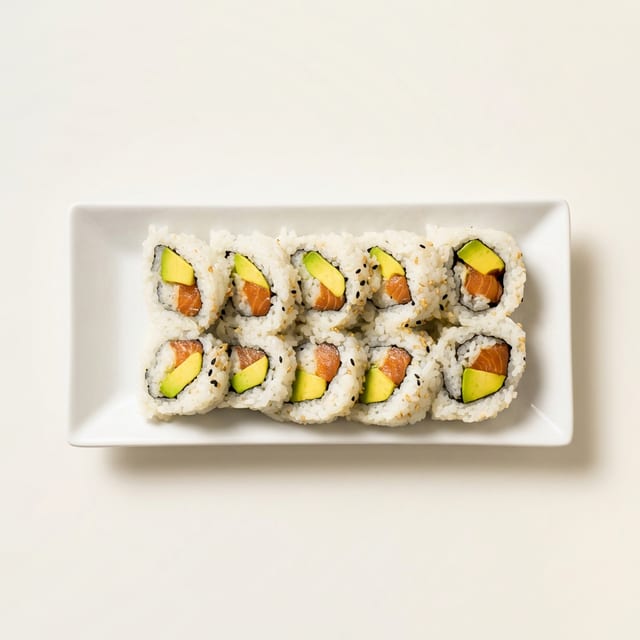 Salmon Avocado Roll.